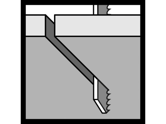 List vbodne žage Bosch, HCS, za les, 100mm, 2608637723